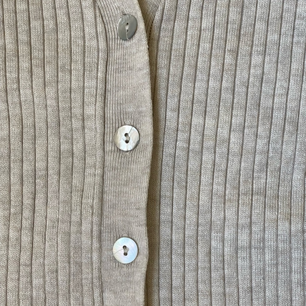 Zara Stretch Rib Knit Sweater - Picture 2 of 4